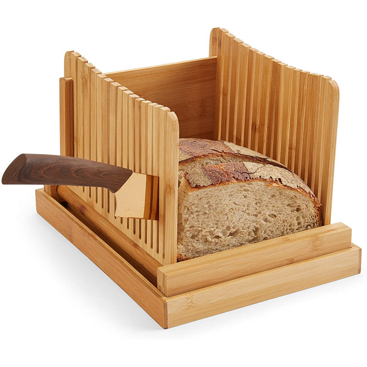 Kozy Kitchen Bread Slicer Guide For Homemade Bread And Loaf Cakes By